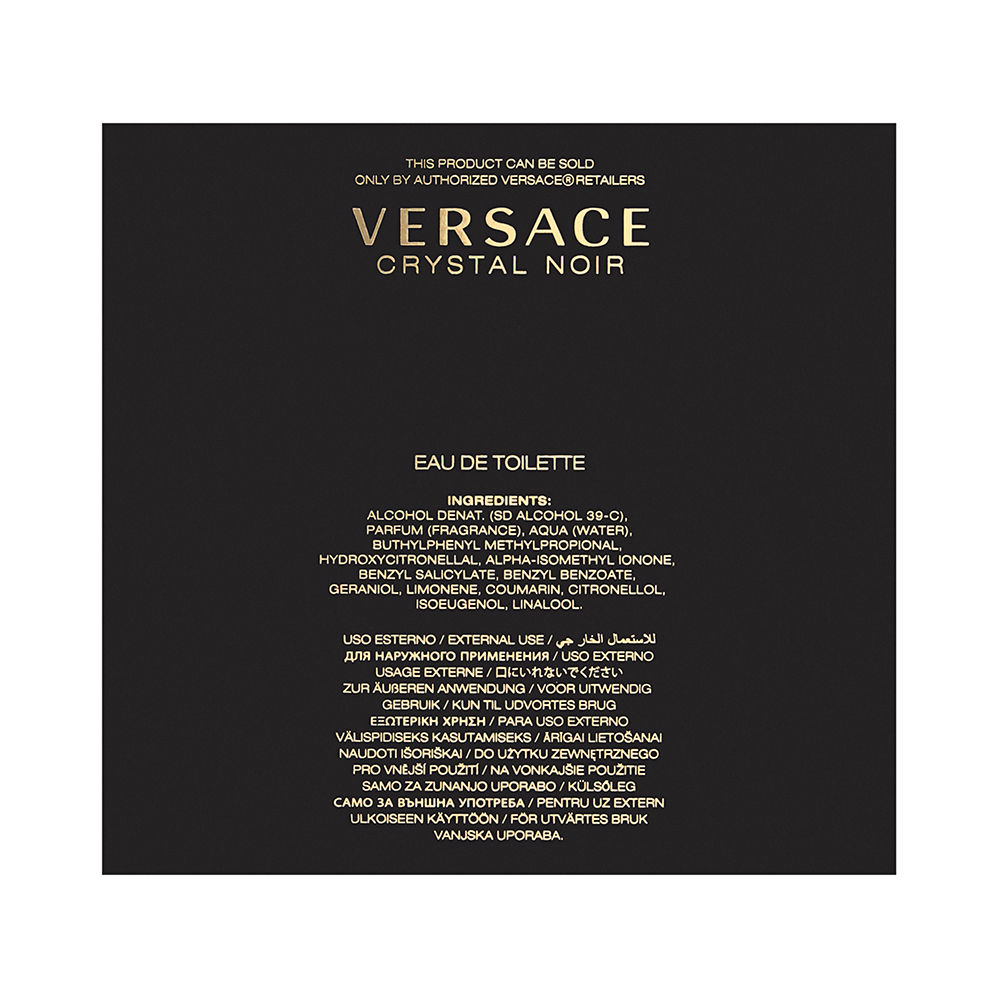 Versace Crystal Noir by Versace for Women 1.7 oz Eau de Toilette Spray